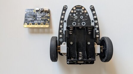 Bit:Bot Robot inclusief micro:bit V1- DEMO