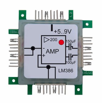 Brick&#039;R&#039;Knowledge Operational amplifier LM386