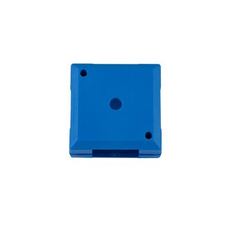 Brick&#039;R&#039;Knowledge Plastic Bowl 1x1 blue upper and bottom, pack of 10