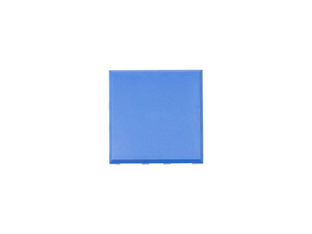 Brick&#039;R&#039;Knowledge Plastic bowl 2x2 blue upper and bottom, pack of 10