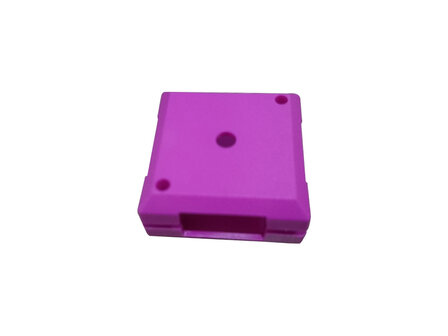 Brick&#039;R&#039;Knowledge Plastic bowl 1x1 purple upper and bottom, pack of 10