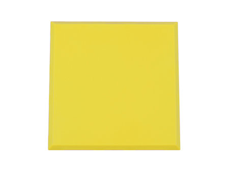 Brick&#039;R&#039;Knowledge Plastic bowl 1x1 yellow upper and bottom, pack of 10