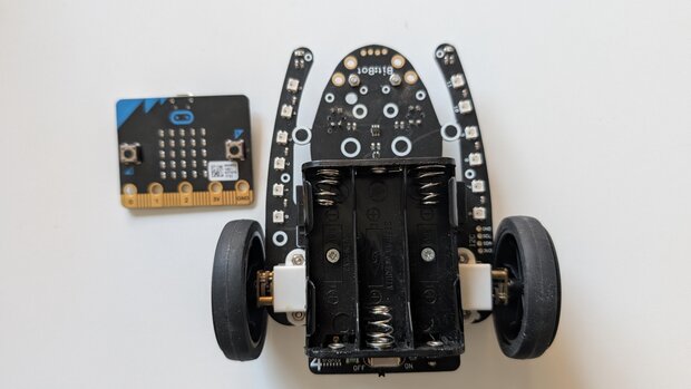 Bit:Bot Robot inclusief micro:bit V1- DEMO