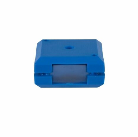 Brick'R'Knowledge Plastic Bowl 1x1 blue upper and bottom, pack of 10